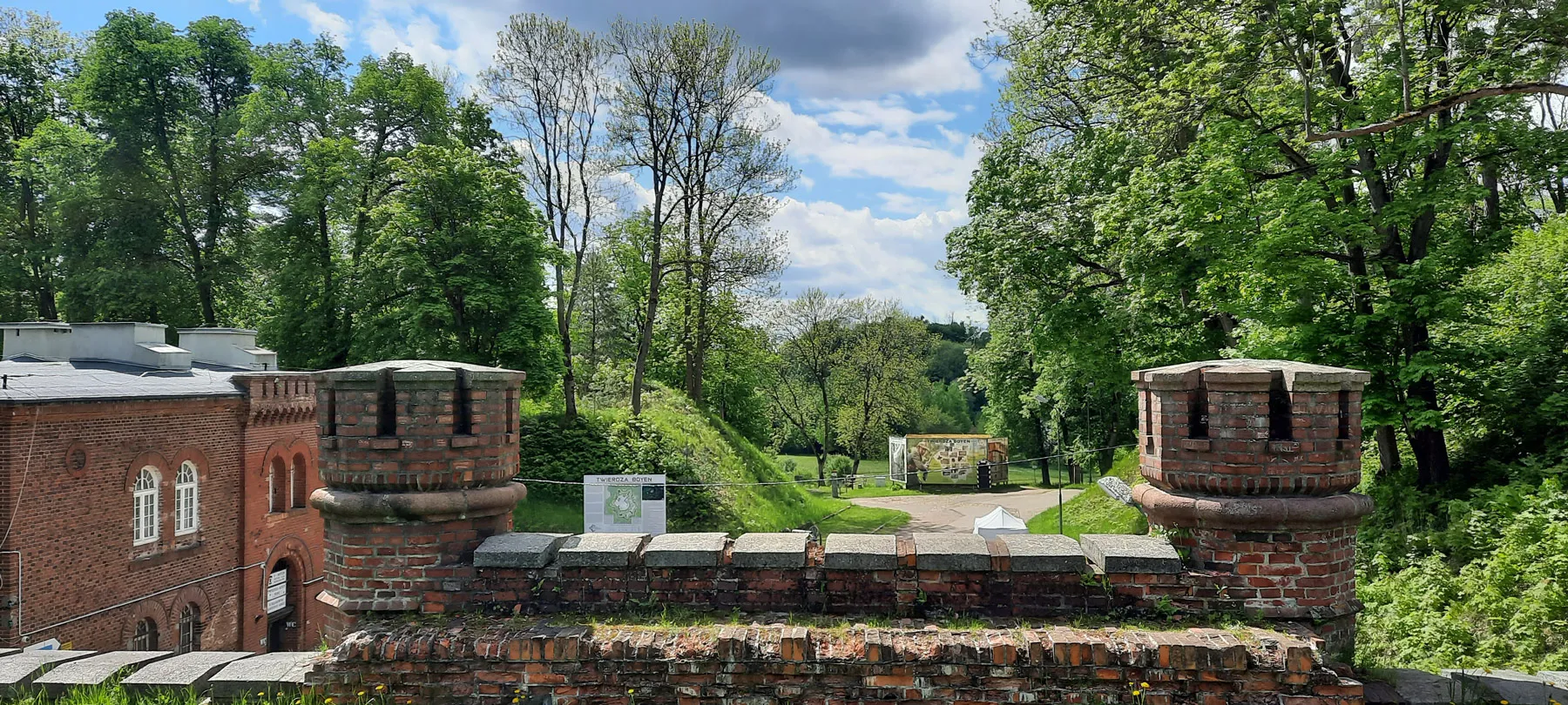 Brama Ketrzynska od strony wnetrza twierdzy