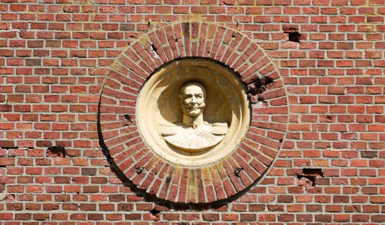 Zdjecie lotnicze Twierdzy Boyen z 1944 roku